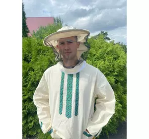 Куртка бджоляра “Вишиванка” з маскою