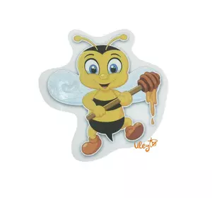 Наклейка на Автомобіль - "Бджілка з медом" 3